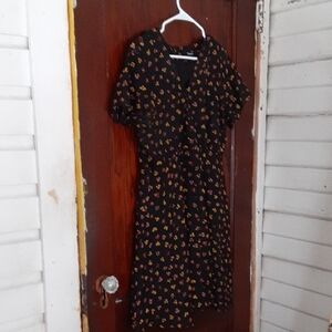 Madewell Feline Floral Mini Dress Sz 12